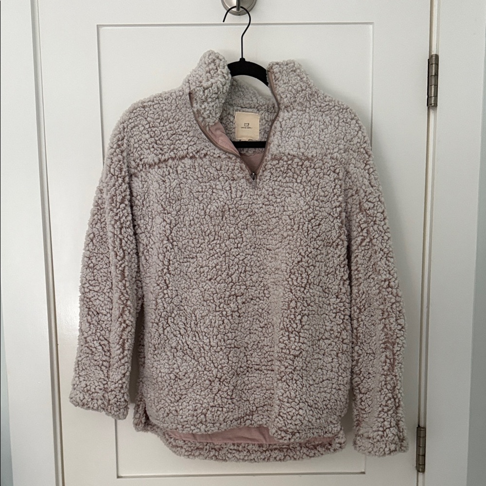 Thread & Supply Pink Sherpa Jacket